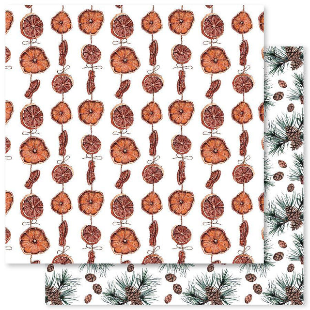 Home for Christmas Patterns D 12x12 Paper (12pc Bulk Pack) 26761 - Paper Rose Studio