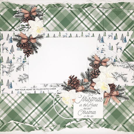 Home for Christmas Plaids 12x12 Paper Collection 26773 - Paper Rose Studio