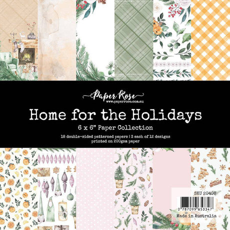 Home for the Holidays 6x6 Paper Collection 20408 - Paper Rose Studio