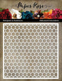 Honeycomb Background 6x6" Stencil 20631 - Paper Rose Studio