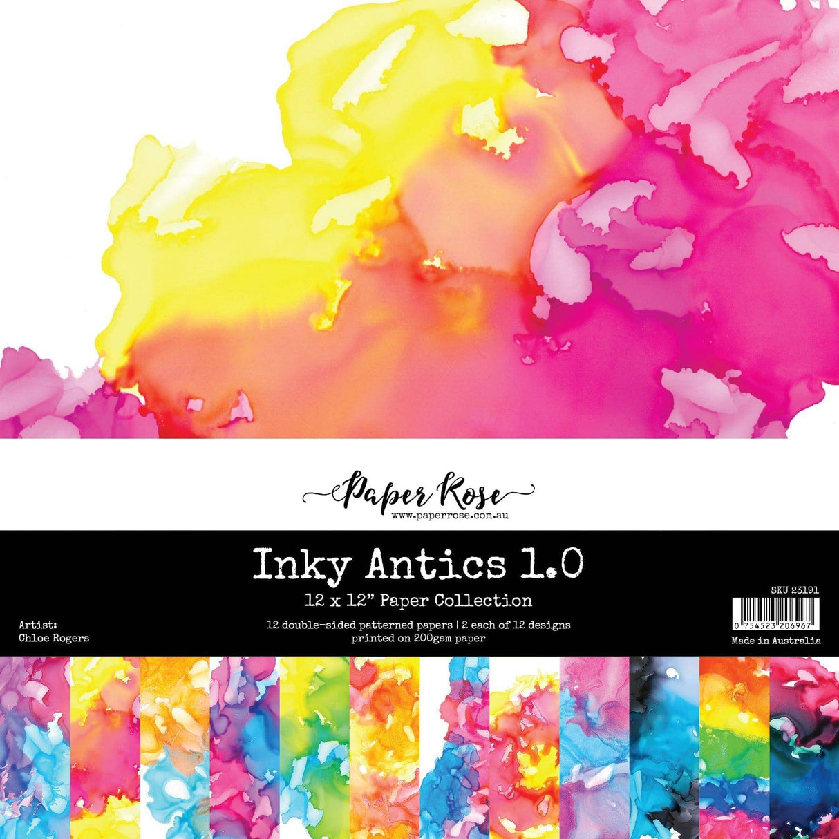 Inky Antics 1.0 12x12 Paper Collection 23191 - Paper Rose Studio