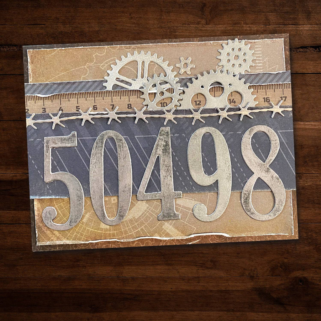 Jumbo Numbers Metal Cutting Die 17940 - Paper Rose Studio