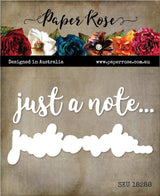 Just a Note Layered Metal Cutting Die 18288 - Paper Rose Studio