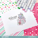 Kangaroo Christmas Surprise Clear Stamp 31314 - Paper Rose Studio