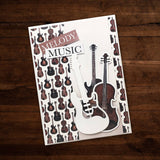 Large Guitar 2 Metal Cutting Die 28399 - Paper Rose Studio