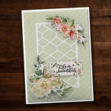 Lattice Rectangle Metal Cutting Die 24673 - Paper Rose Studio