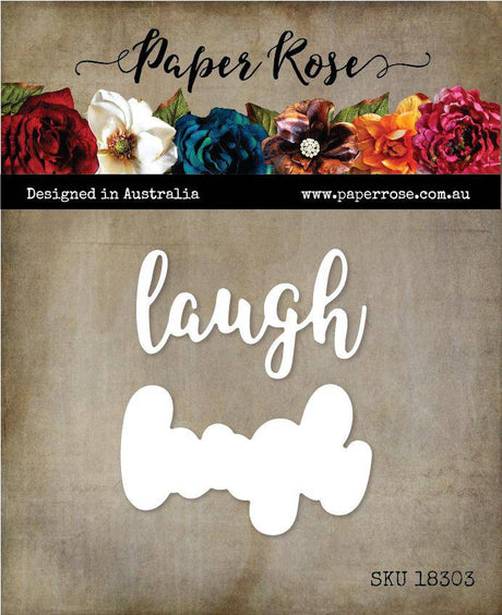 Laugh Layered Metal Cutting Die 18303 - Paper Rose Studio