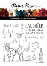 Laughing Animals Clear Stamp Set 17592 - Paper Rose Studio