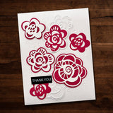 Layered Doodle Flower 3 Metal Cutting Die 28495 - Paper Rose Studio