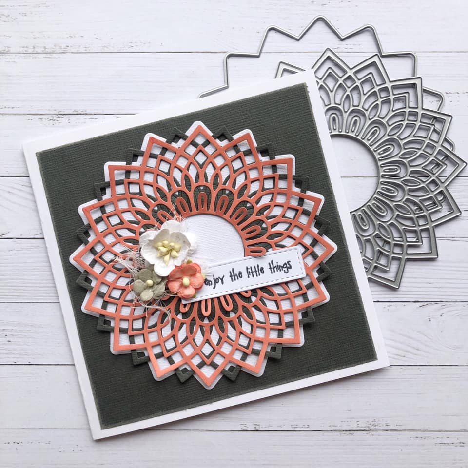 Layered Mandala Metal Cutting Die 17262 - Paper Rose Studio