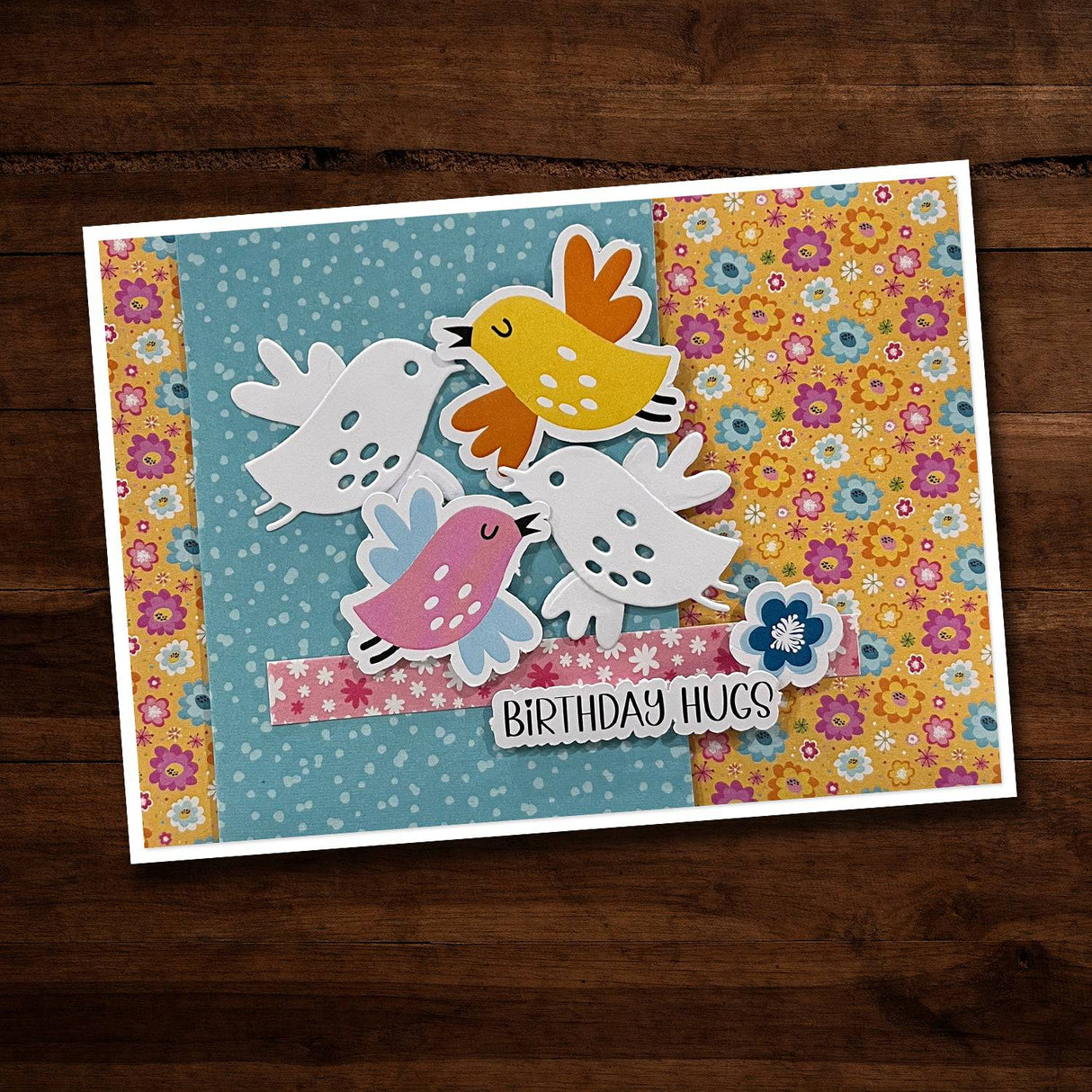 Little Bird Builder Duo Metal Cutting Die 28486 - Paper Rose Studio