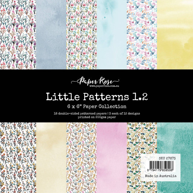 Little Patterns 1.2 6x6 Paper Collection 27673 - Paper Rose Studio