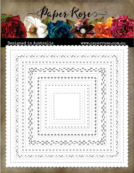 Lots & Lots of Squares 2.0 Metal Cutting Die 29742 - Paper Rose Studio