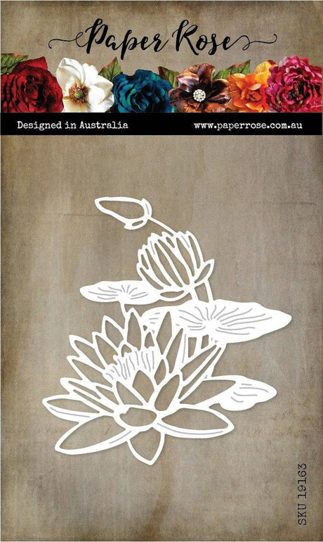 Lotus Bloom Metal Cutting Die 19163 - Paper Rose Studio