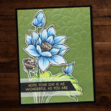 Lotus Bouquet 4x6" Clear Stamp Set 19087 - Paper Rose Studio