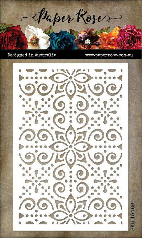 Madeleine Decorative Background Metal Cutting Die 18466 - Paper Rose Studio