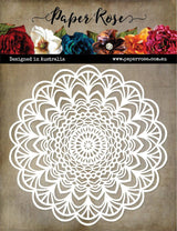 Mandala 2 6x6" Stencil 19235 - Paper Rose Studio