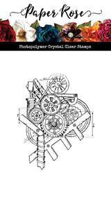 Mechanical & Watch Parts CLEAR STAMP BUNDLE 27031 27034 27037 27040 DISCONTINUED - Paper Rose Studio