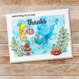 Mermaid Magic Clear Stamp Set 17433 - Paper Rose Studio