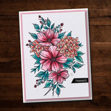 Milly's Bouquet Clear Stamp Set 20790 - Paper Rose Studio