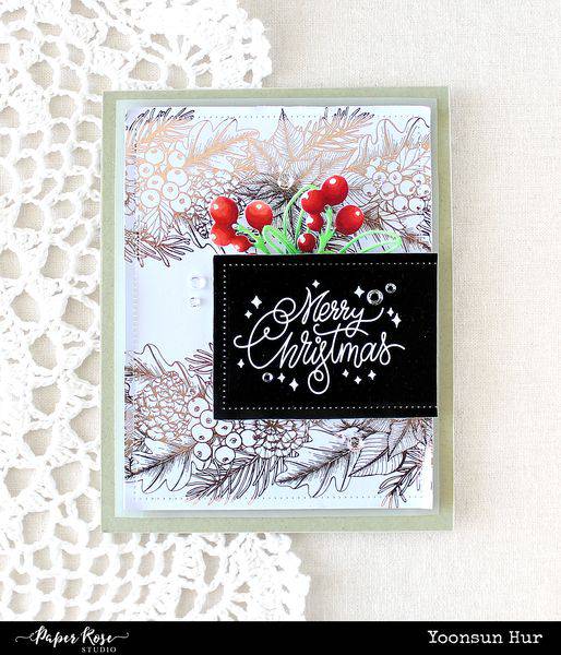 Mistletoe Small Metal Cutting Die 26578 - Paper Rose Studio