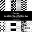 Monochrome Basics 1.0 6x6 Paper Collection 20333 - Paper Rose Studio