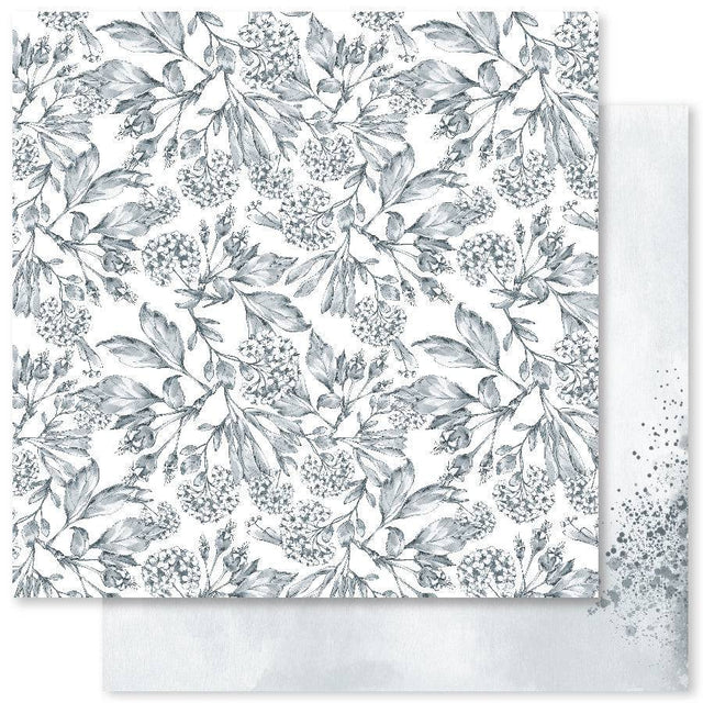 Monochrome Garden C 12x12 Paper (12pc Bulk Pack) 24742 - Paper Rose Studio