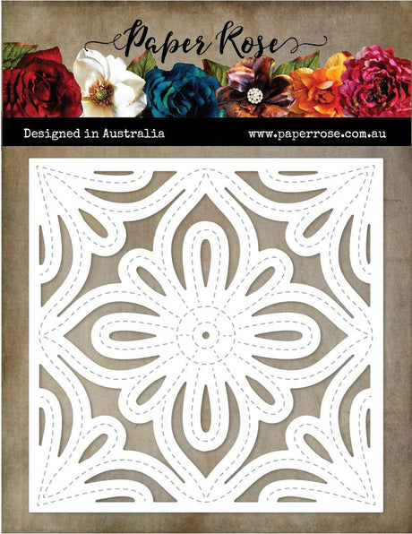 Moroccan Square Layer 2 Metal Cutting Die 17811 - Paper Rose Studio