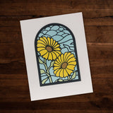 Mosaic Sunflower Metal Cutting Die 28510 - Paper Rose Studio