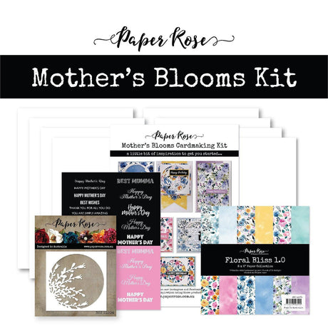 Mother's Blooms Cardmaking Kit 22090 - Paper Rose Studio