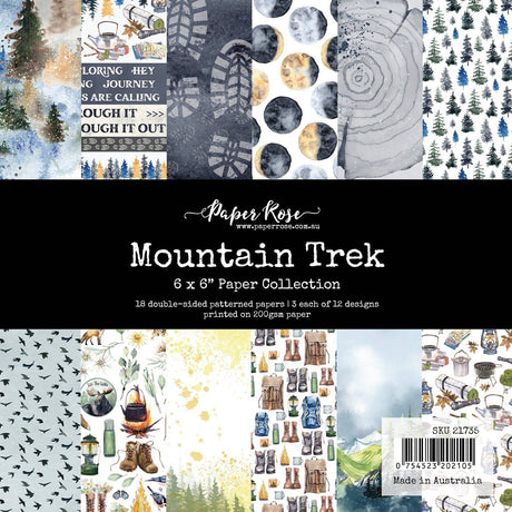 Mountain Trek 6x6 Paper Collection 21735 - Paper Rose Studio