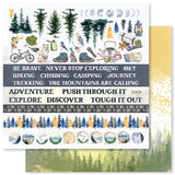 Mountain Trek A 12x12 Paper (12pc Bulk Pack) 21717 - Paper Rose Studio