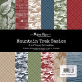 Mountain Trek Basics 6x6 Paper Collection 30039 - Paper Rose Studio