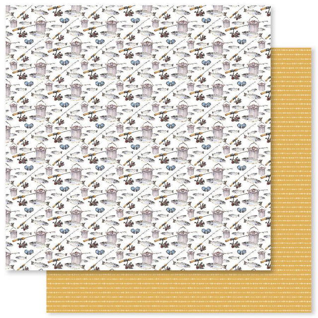 Mountain Trek Patterns C 12x12 Paper (12pc Bulk Pack) 30051 - Paper Rose Studio