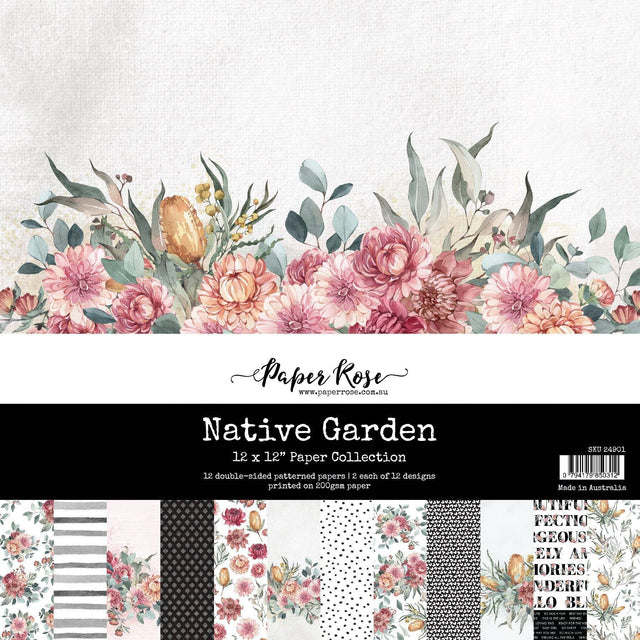 Native Garden 12x12 Paper Collection 24901 - Paper Rose Studio