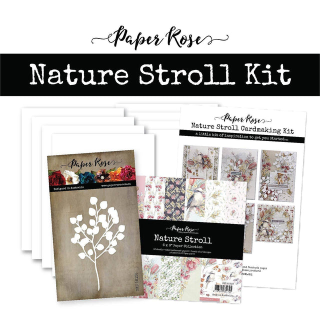 Nature Stroll 1.0 Cardmaking Kit 21489 - Paper Rose Studio