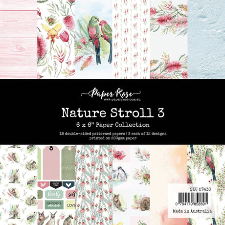 Nature Stroll 3 6x6 Paper Collection 27430 - Paper Rose Studio