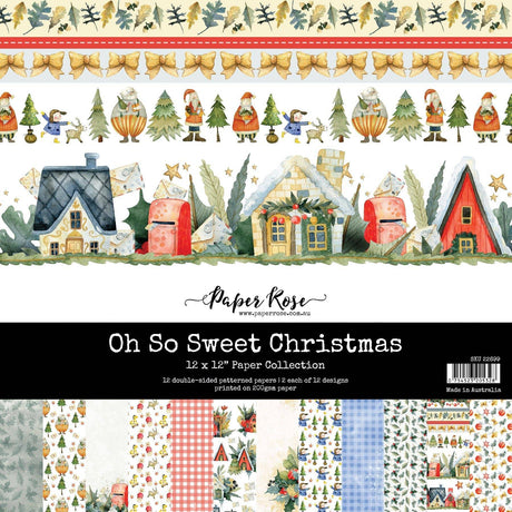 Oh So Sweet Christmas 12x12 Paper Collection 22699 - Paper Rose Studio