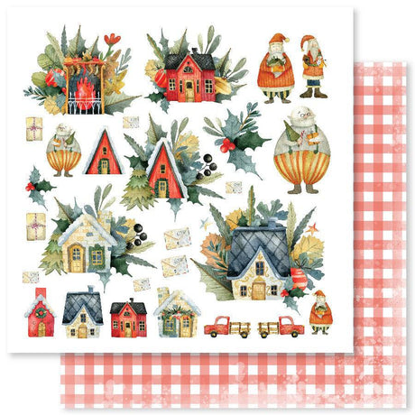 Oh So Sweet Christmas D 12x12 Paper (12pc Bulk Pack) 22711 - Paper Rose Studio