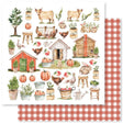 On The Farm A 12x12 Paper (12pc Bulk Pack) 23530 - Paper Rose Studio