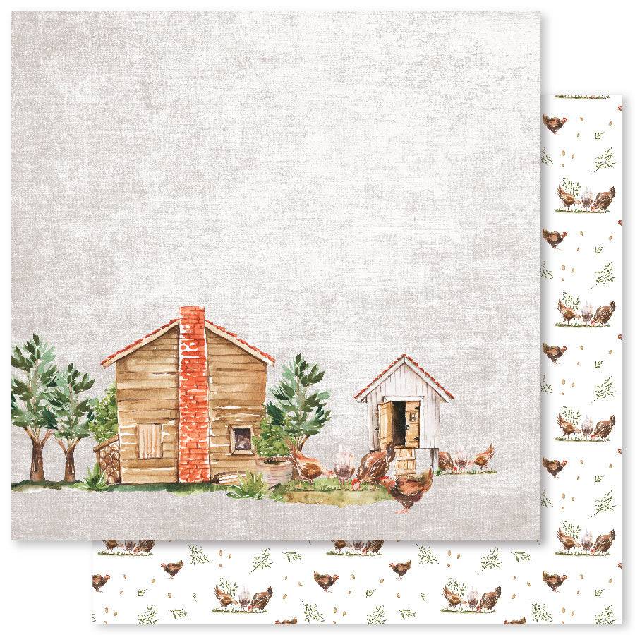 On The Farm D 12x12 Paper (12pc Bulk Pack) 23539 - Paper Rose Studio