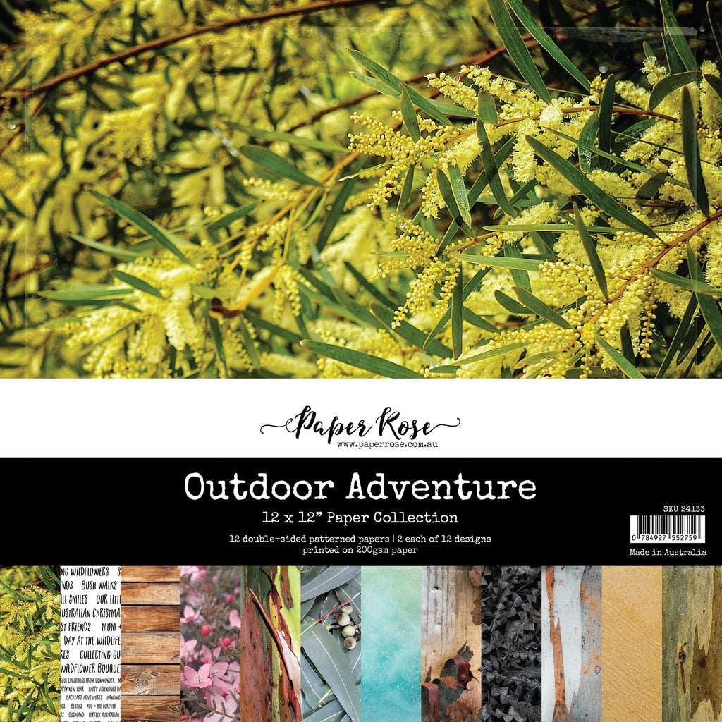 Outdoor Adventure 12x12 Paper Collection 24133 - Paper Rose Studio