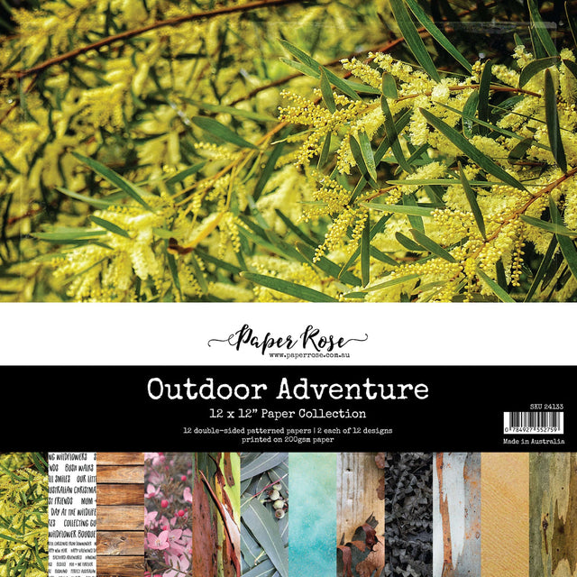 Outdoor Adventure 12x12 Paper Collection 24133 - Paper Rose Studio