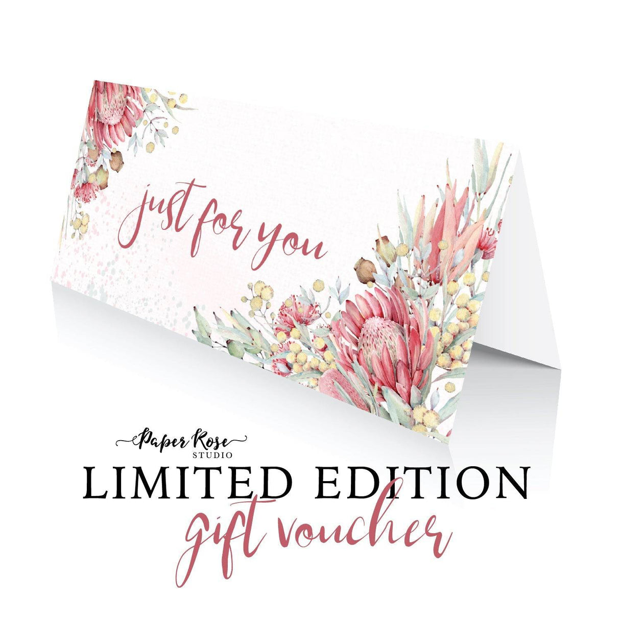 Physical Gift Voucher - All Occasions - Paper Rose Studio