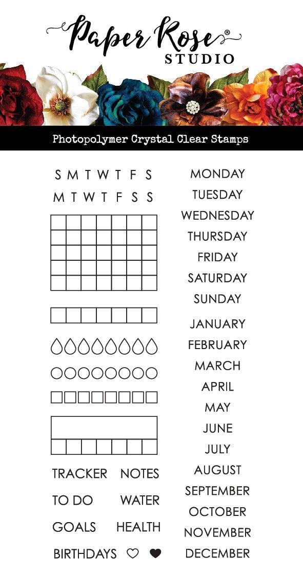 Planner Basics Clear Stamp 28690 - Paper Rose Studio