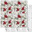 Poinsettia Garden A 12x12 Paper (12pc Bulk Pack) 26848 - Paper Rose Studio