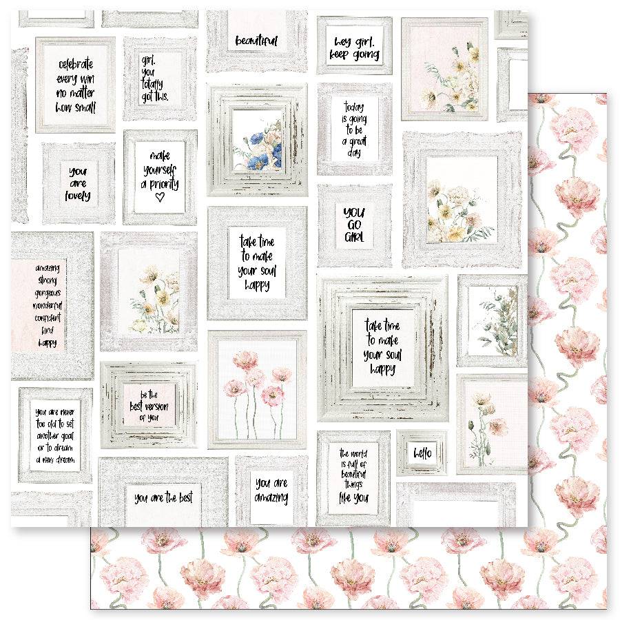 Poppy Field C 12x12 Paper (12pc Bulk Pack) 25789 - Paper Rose Studio