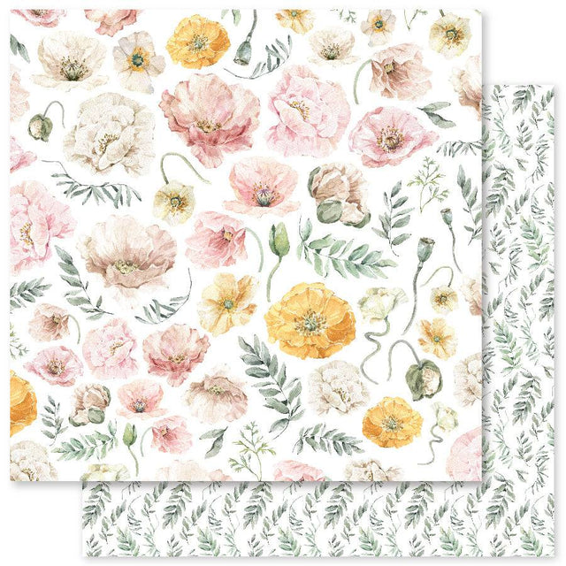 Poppy Field F 12x12 Paper (12pc Bulk Pack) 25798 - Paper Rose Studio