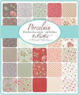 Porcelain - 3 Sisters Moda Fat Quarter Pack 12pc (Style B) - Paper Rose Studio