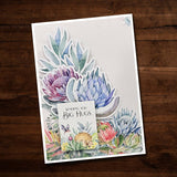 Protea Garden Die Cuts 28075 - Paper Rose Studio